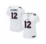 women nike nfl jerseys denver broncos #12 caldwell white[new game][caldwell]