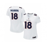 women nike nfl jerseys denver broncos #18 peyton manning white[new game]