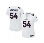 women nike nfl jerseys denver broncos #54 brandon marshall white[new game]