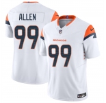 Youth Denver Broncos #99 Zach Allen White 2024 F.U.S.E. Vapor Limited Football Stitched Jersey