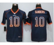 Youth Nike Denver Broncos #10 Emmanuel Sanders Drift Fashion Blue Jersey