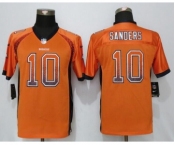 Youth Nike Denver Broncos #10 Emmanuel Sanders Drift Fashion Orange Jersey