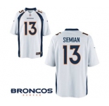 Youth Nike Denver Broncos #13 Trevor Siemian Game White NFL Jersey