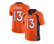 Youth Nike Denver Broncos #13 Trevor Siemian Vapor Untouchable Limited Orange Team Color NFL Jersey