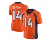 Youth Nike Denver Broncos #14 Courtland Sutton Orange Team Color Stitched NFL Vapor Untouchable Limited Jersey