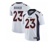 Youth Nike Denver Broncos #23 Devontae Booker Vapor Untouchable Limited White NFL Jersey