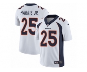 Youth Nike Denver Broncos #25 Chris Harris Jr Vapor Untouchable Limited White NFL Jersey