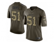 Youth Nike Denver Broncos #51 Todd Davis Limited Green Salute to Service NFL Jersey