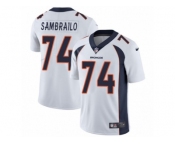 Youth Nike Denver Broncos #74 Ty Sambrailo Vapor Untouchable Limited White NFL Jersey