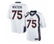 Youth Nike Denver Broncos #75 Menelik Watson Limited White NFL Jersey