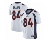 Youth Nike Denver Broncos #84 Shannon Sharpe Vapor Untouchable Limited White NFL Jersey