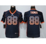 Youth Nike Denver Broncos #88 Demaryius Thomas Drift Fashion Blue Jersey