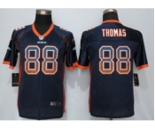 Youth Nike Denver Broncos #88 Demaryius Thomas Drift Fashion Blue Jersey