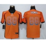 Youth Nike Denver Broncos #88 Demaryius Thomas Drift Fashion Orange Jersey