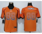 Youth Nike Denver Broncos #88 Demaryius Thomas Drift Fashion Orange Jersey