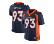 Youth Nike Denver Broncos #93 Jared Crick Vapor Untouchable Limited Navy Blue Alternate NFL Jersey