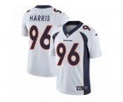 Youth Nike Denver Broncos #96 Shelby Harris White Vapor Untouchable Limited Player NFL Jersey