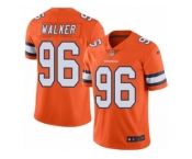 Youth Nike Denver Broncos #96 Vance Walker Limited Orange Rush NFL Jersey