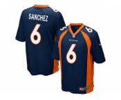 Youth Nike Denver Broncoss #6 Mark Sanchez Blue Alternate Stitched NFL New Elite Jersey