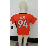 nike kids nfl jerseys denver broncos #94 ware orange[nike]