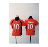 nike youth nfl jerseys denver broncos #10 sanders orange[nike][sanders]