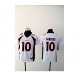 nike youth nfl jerseys denver broncos #10 sanders white[nike][sanders]