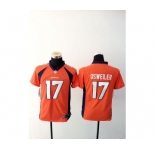 nike youth nfl jerseys denver broncos #17 osweiler orange[nike]