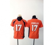 nike youth nfl jerseys denver broncos #17 osweiler orange[nike]