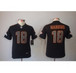nike youth nfl jerseys denver broncos #18 manning black[nike impact limited