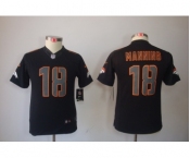 nike youth nfl jerseys denver broncos #18 manning black[nike impact limited
