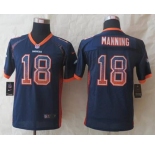 nike youth nfl jerseys denver broncos #18 peyton manning blue[Elite drift fashion]