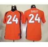 nike youth nfl jerseys denver broncos #24 bailey orange[nike]
