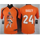 nike youth nfl jerseys denver broncos #24 bailey orange[portrait fashion]