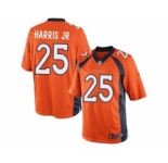 nike youth nfl jerseys denver broncos #25 harris jr orange[nike]
