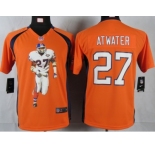 nike youth nfl jerseys denver broncos #27 atwater orange[portrait fashion]