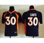 nike youth nfl jerseys denver broncos #30 davis blue[nike]