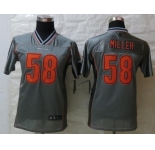 nike youth nfl jerseys denver broncos #58 von miller grey[nike vapor]
