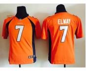 nike youth nfl jerseys denver broncos #7 elway orange[new nike]
