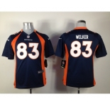 nike youth nfl jerseys denver broncos #83 welker blue[nike]