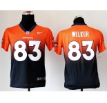 nike youth nfl jerseys denver broncos #83 wes welker orange-blue[nike drift fashion][second version]