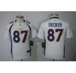 nike youth nfl jerseys denver broncos #87 eric decker white[nike limited]