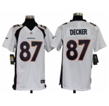 nike youth nfl jerseys denver broncos #87 eric decker white[nike]