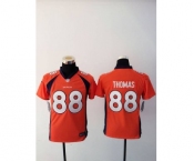 nike youth nfl jerseys denver broncos #88 thomas orange[new nike]
