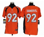 nike youth nfl jerseys denver broncos #92 dumervil orange[nike]
