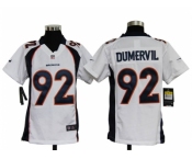 nike youth nfl jerseys denver broncos #92 dumervil white[nike]