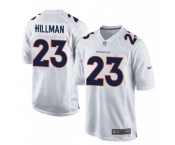 youth nike nfl jerseys denver broncos #23 ronnie hillman white[new game][hillman]