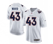 youth nike nfl jerseys denver broncos #43 ward white[new game]