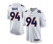 youth nike nfl jerseys denver broncos #94 ware white[new game]