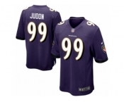 Men Nike Baltimore Ravens #99 Matt Judon Game Purple Team Color NFL Jersey