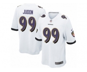Men Nike Baltimore Ravens #99 Matt Judon Game White NFL Jersey